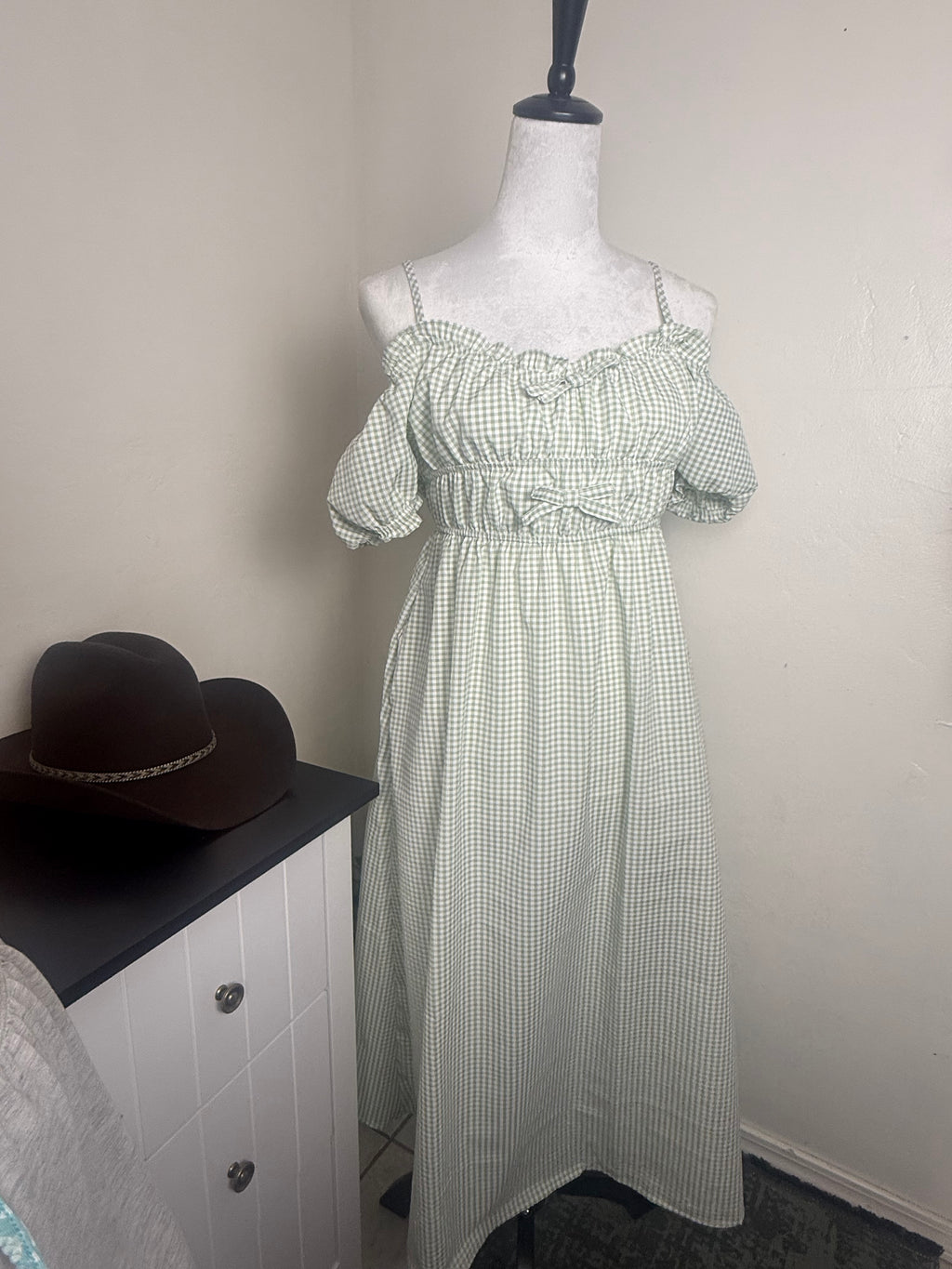 Sage Green Summer Dress