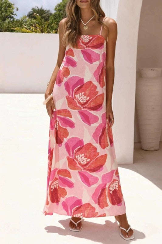 Sunset Bloom Maxi Dress