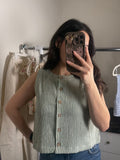 Striped Sleeveless Top