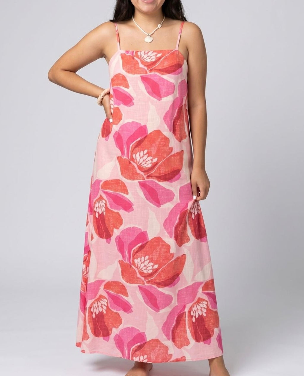 Sunset Bloom Maxi Dress